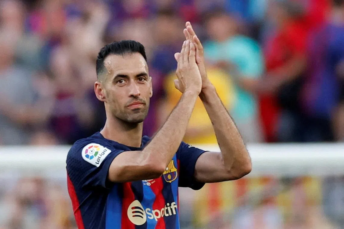 Sergio Busquets will join the squad in the coming days and will occupy a Designated Player slot