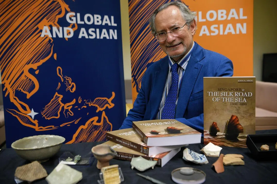 Professor John N. Miksic of the National University of Singapore (NUS) was honoured for his book, Singapore And The Silk Road Of The Sea, 1300-1800, which uses archaeological evidence to examine the island’s pre-colonial history in the larger Asian context. His work refutes the common misconception that Singapore’s history started with the landing of Sir Stamford Raffles.