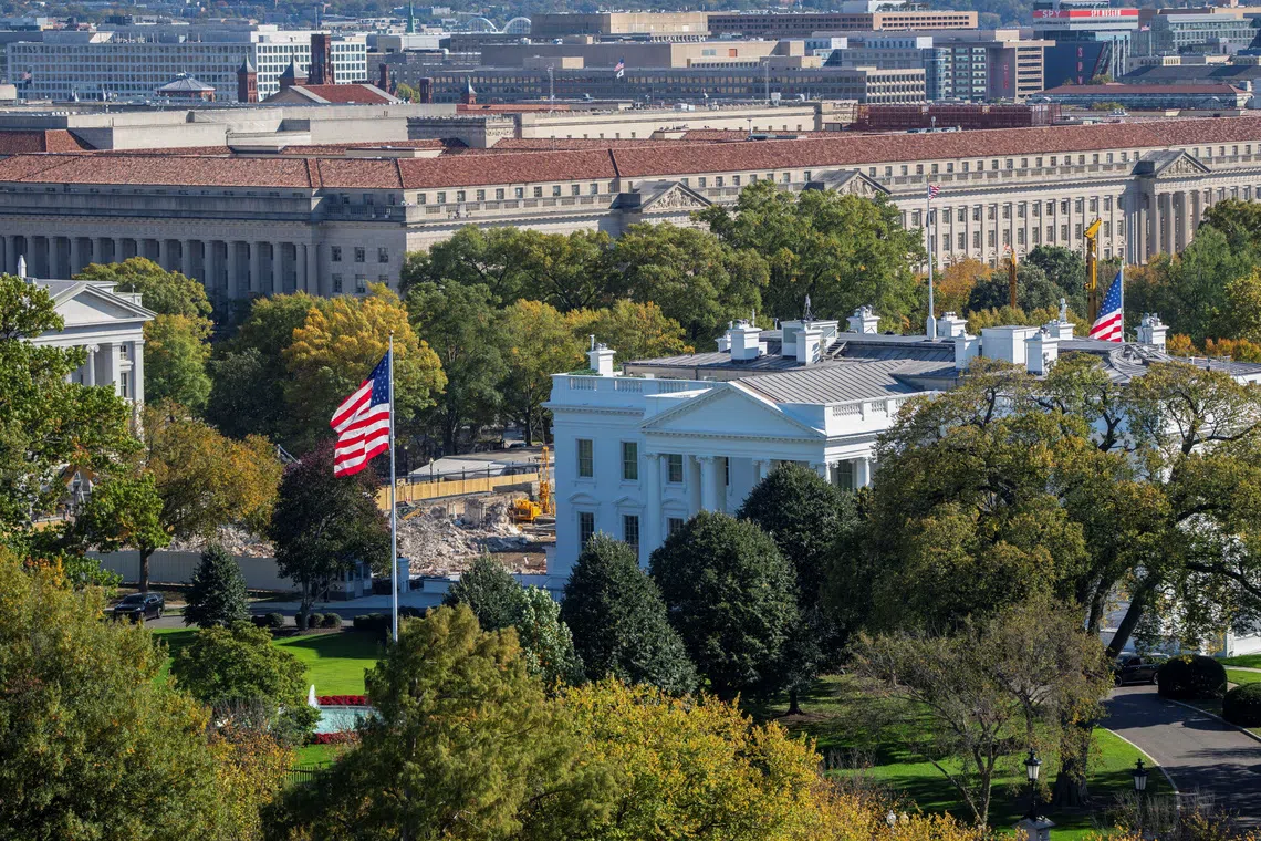 Construction began last week on US President Donald Trump’s White House ballroom addition.