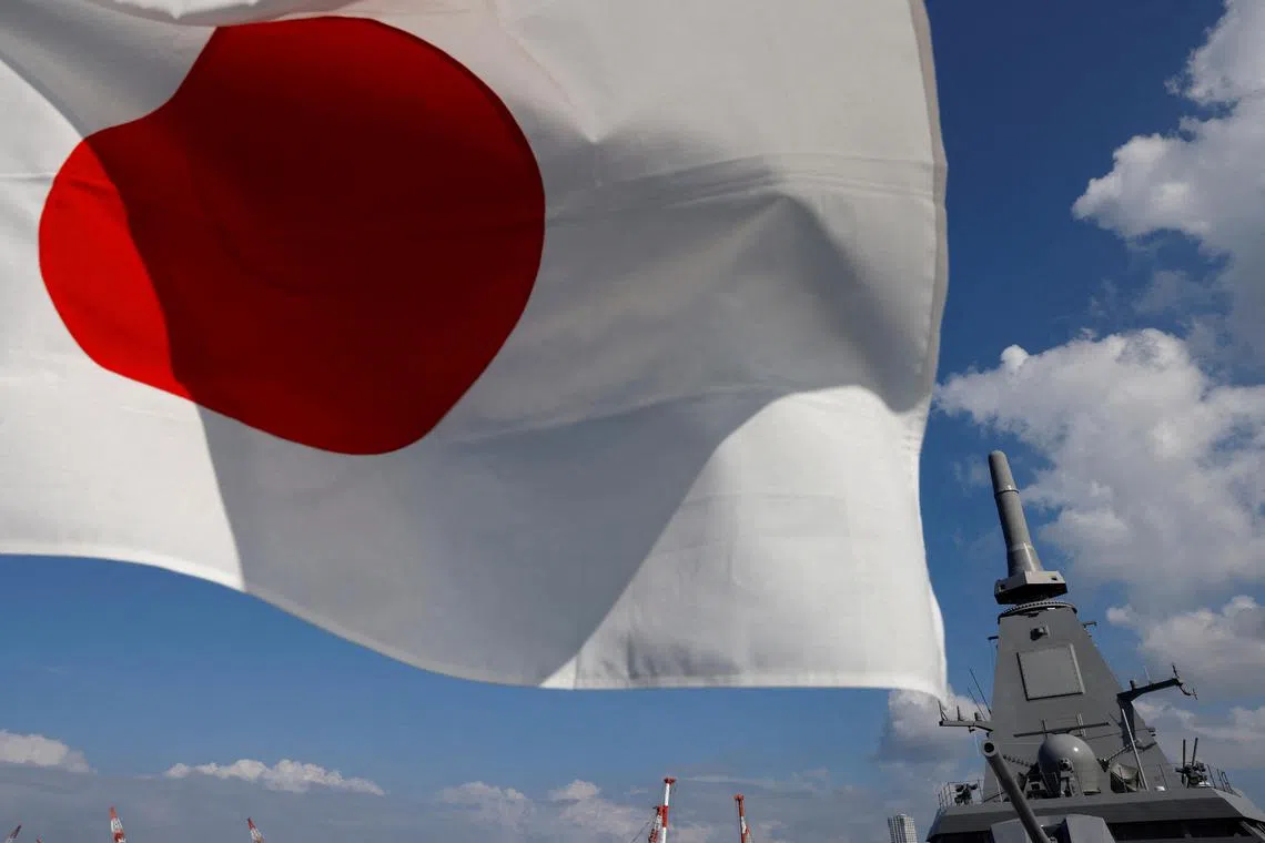 Growing pressure from China has helped build support for a bigger budget for Japan.