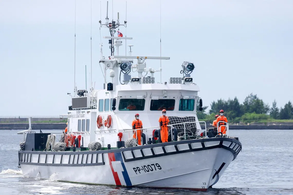 In the waters near TP3, coast guard vessels are now conducting 24-hour patrols. 