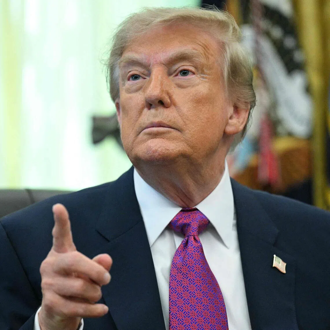 US President Donald Trump acknowledged that parties in power typically lose ground during the midterms while saying he thought Republicans would do well.