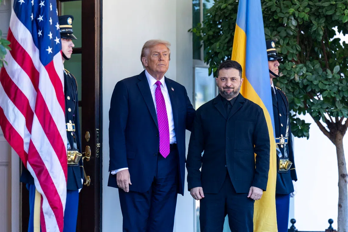 During the meeting, Mr Trump insisted Mr Zelensky surrender the entire eastern Donbas region to Russia.