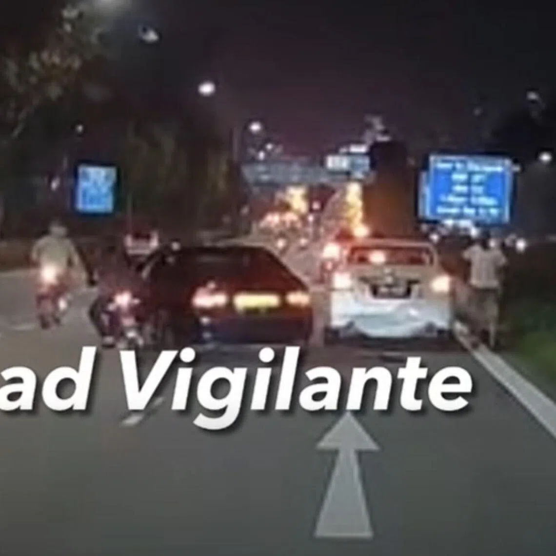 The accident, involving two cars and a motorcycle, happened along BKE towards Woodlands Checkpoint before Woodlands Crossing on April 26.