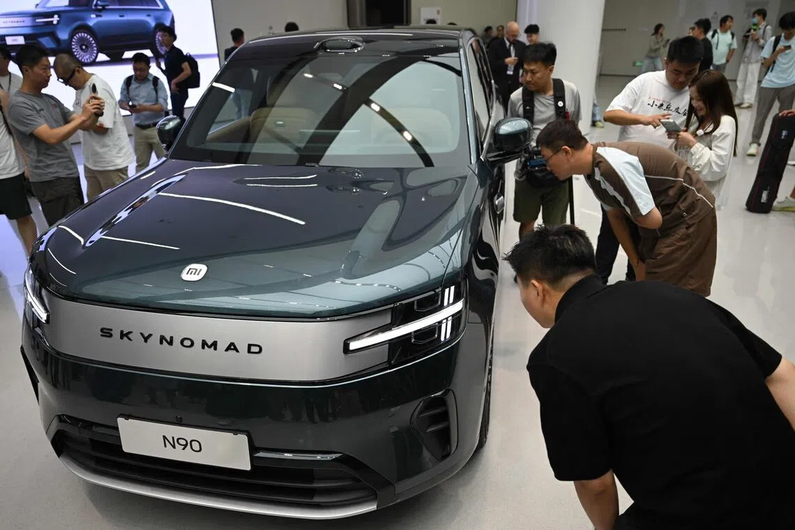 China's Xiaomi launches SkyNomad SUV series offering space and reconfigurable interiors