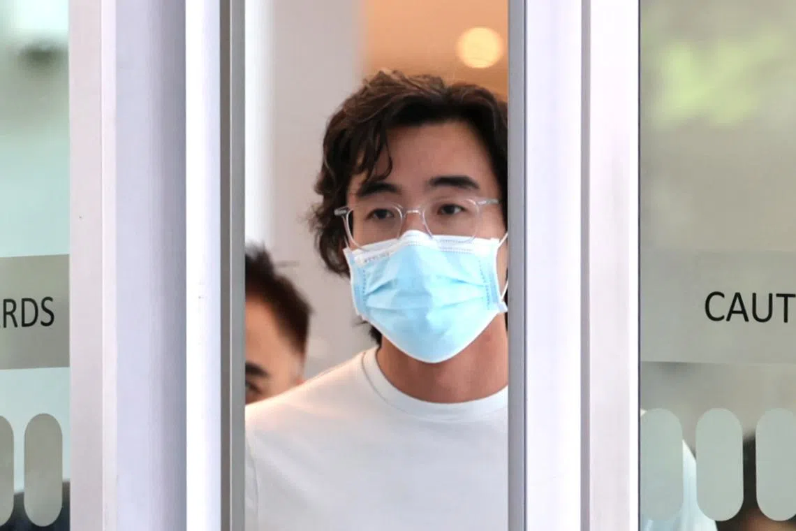 Chua Cheng Yu went to his former girlfriend's apartment, forced his way inside when she opened the door and began to throw items around her home.