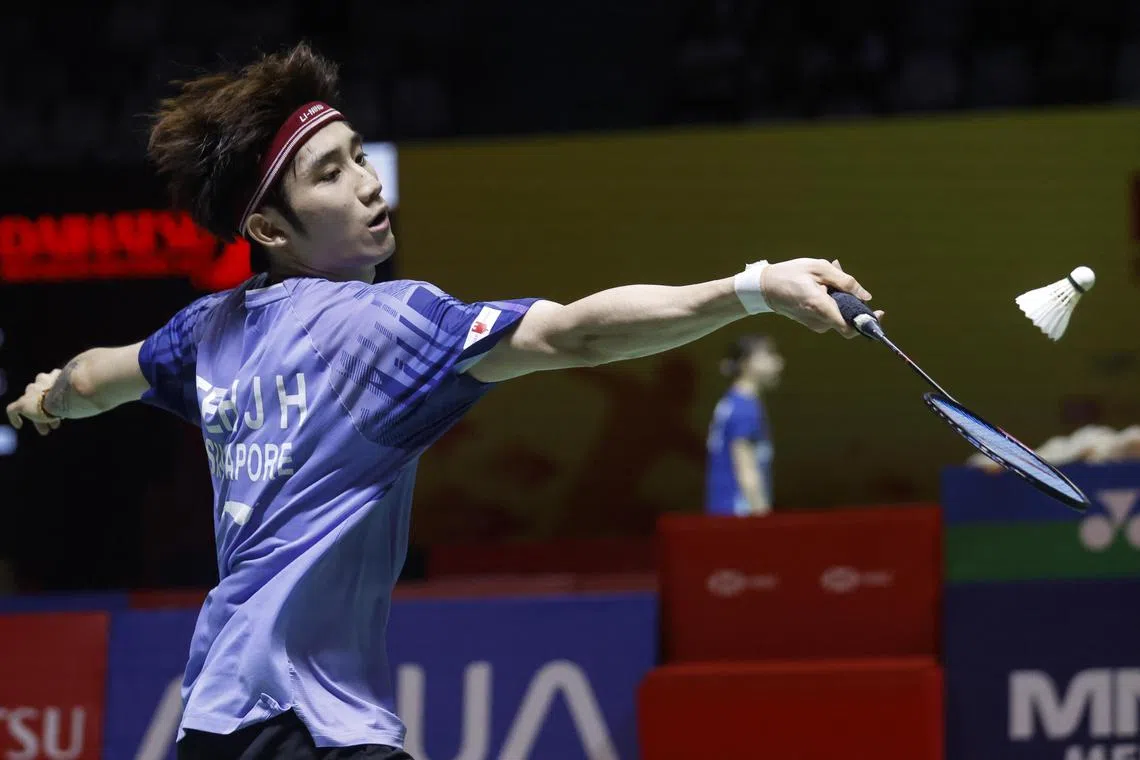 Singapore's Jason Teh is in the Thailand Masters semi-finals, a week after making it to the Indonesia Masters quarter-finals.