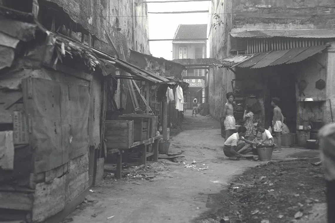 Widespread poverty and scarcity in the earlier half of the last century, coupled with recent economic growth has likely left a scar on Singapore's collective memory, says the writer.