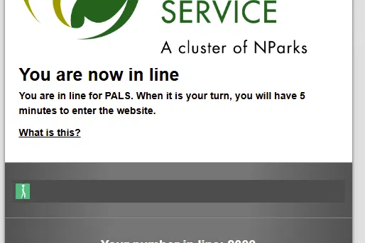 The wait time on Animal & Veterinary Service’s portal was as long as one hour, with thousands of users in line.