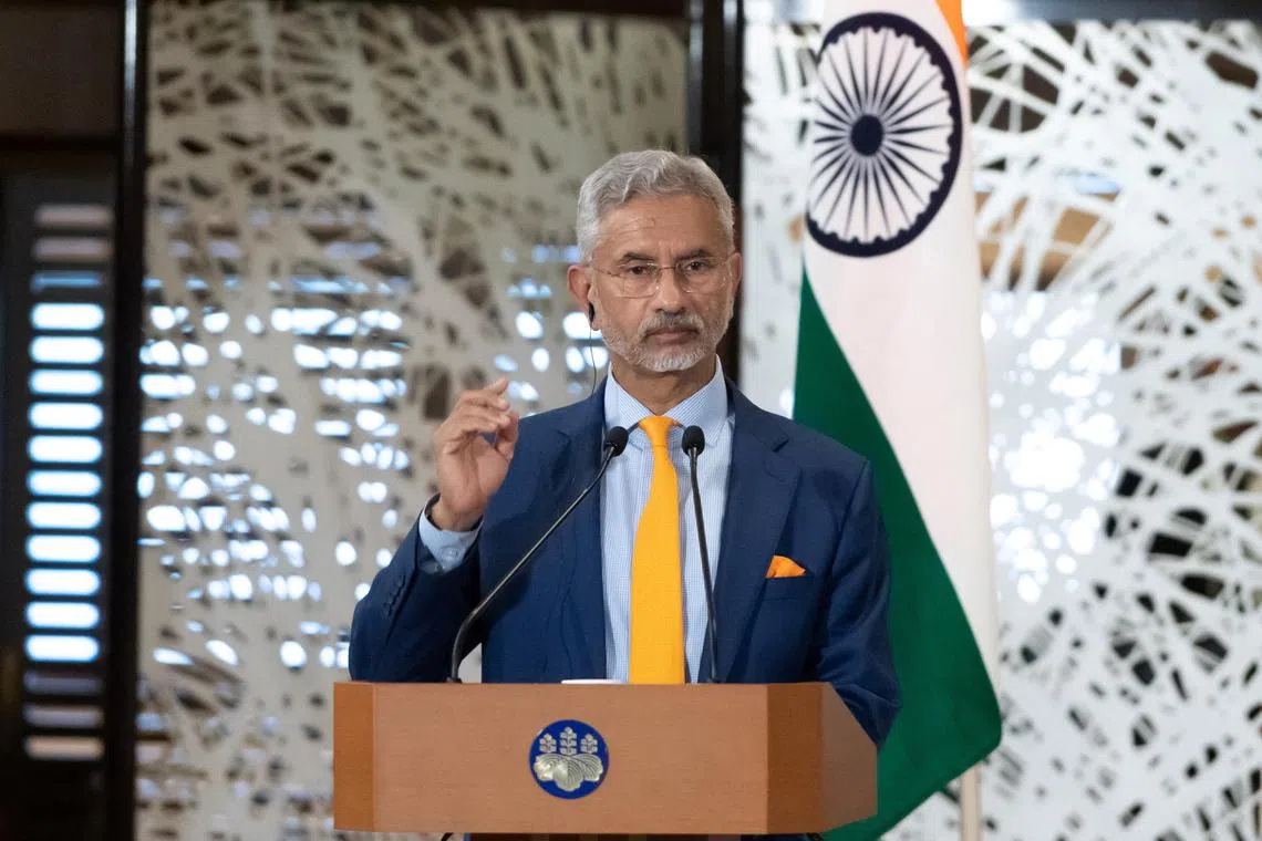 India has never been a treaty ally of another country and does not have that kind of strategic architecture in mind, said Indian Foreign Minister Subrahmanyam Jaishankar. 