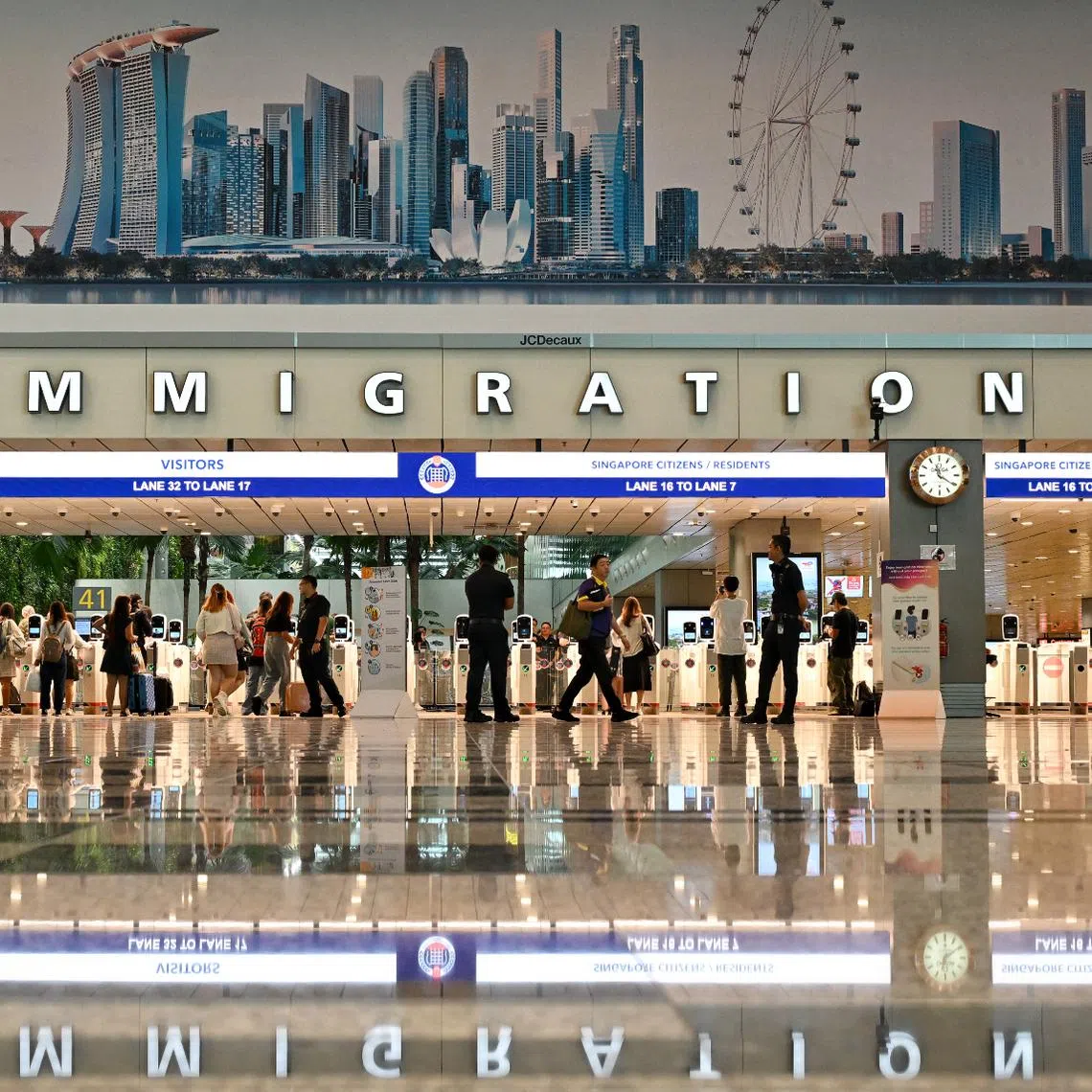 ICA said its New Clearance Concept at Changi Airport has helped to weed out undesirable visitors.