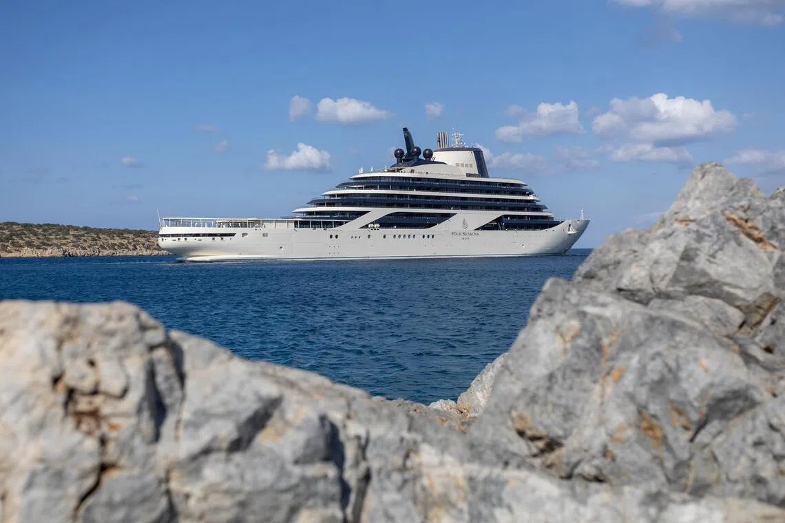 The 207m Four Seasons I has 95 suites, 11 dining venues, four pools and a wellness spa.