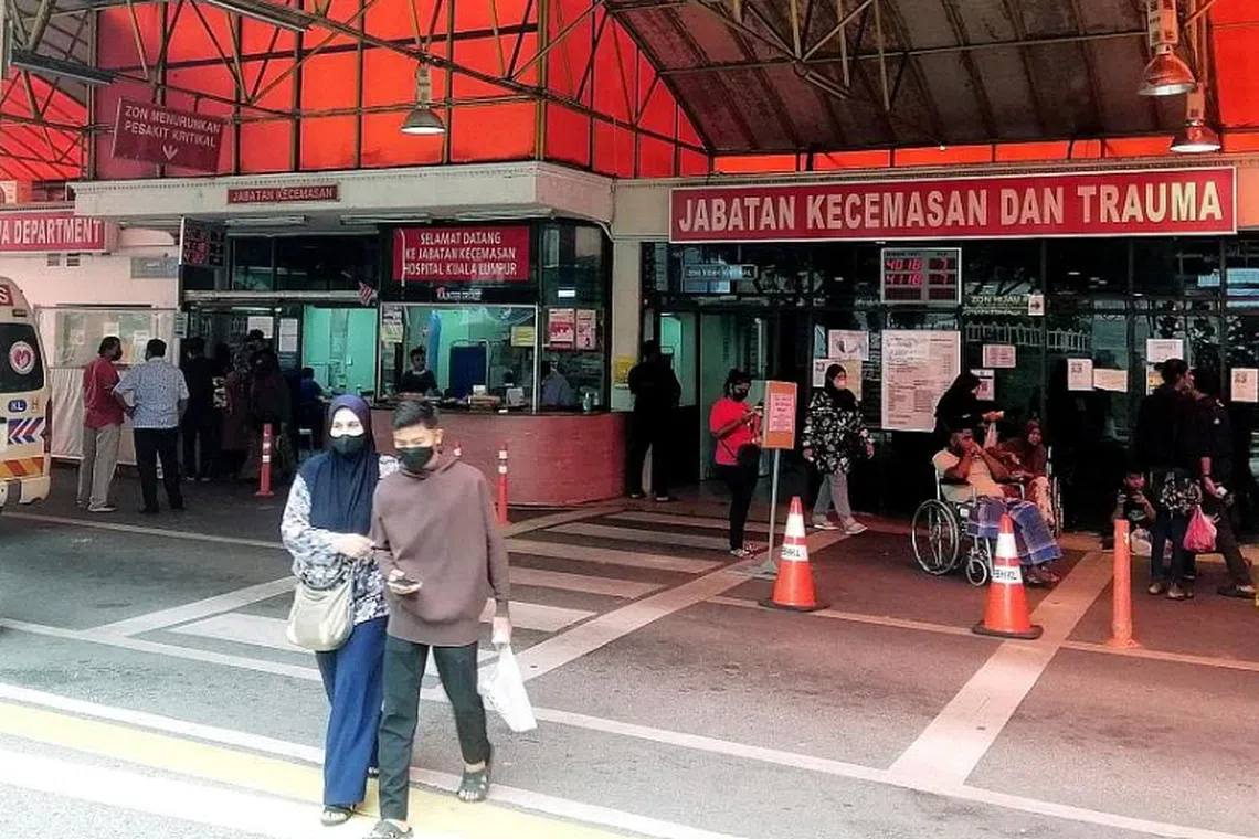 A file picture of a hospital in Malaysia. 