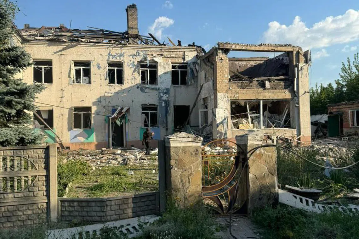A 15-year-old boy was among 3 people killed in the town of Myrnograd, in Ukraine's Donetsk region, after it came "under enemy fire all day" on July 11.   