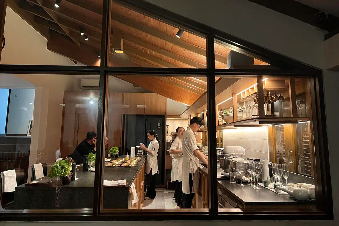 Jung Chan Dining in Bandung is a 12-seater private dining restaurant that regularly draws diners from Jakarta.