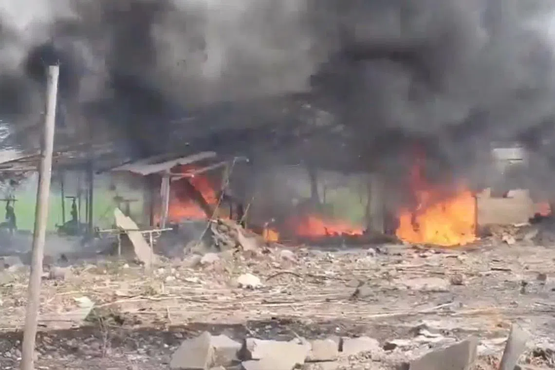 Around 30 people were at the factory at the time of the explosion.