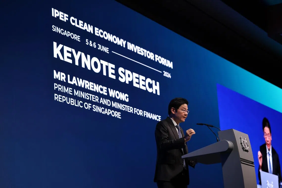 PM Wong announced that good progress has been made on the Supply Chain Agreement.