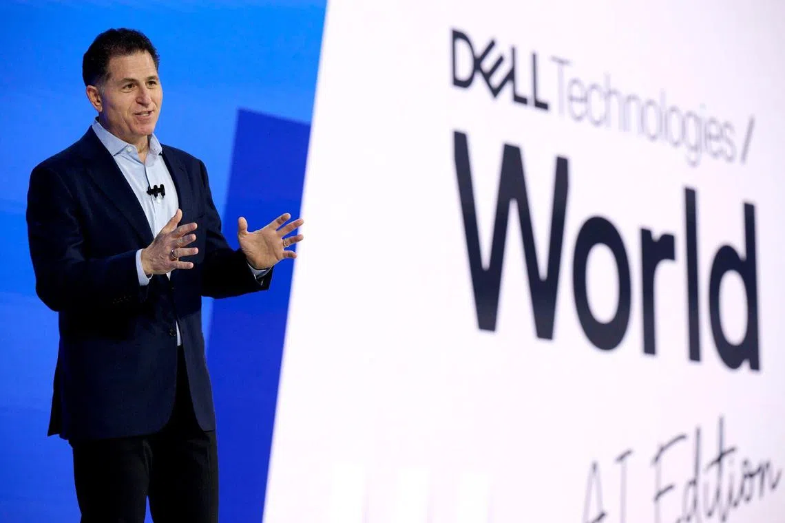 Dell announced a new line of personal computers optimized for AI tasks.