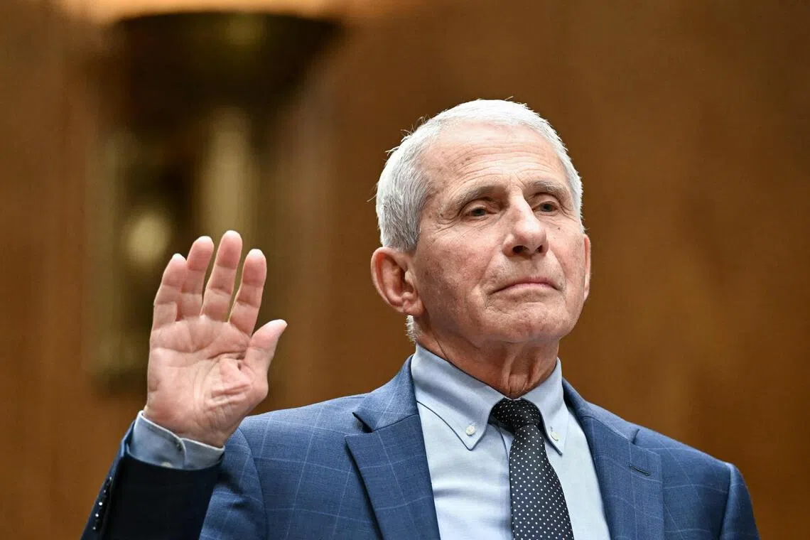 The resolution accuses Dr Anthony Fauci, 85, of failing to obey a congressional subpoena.