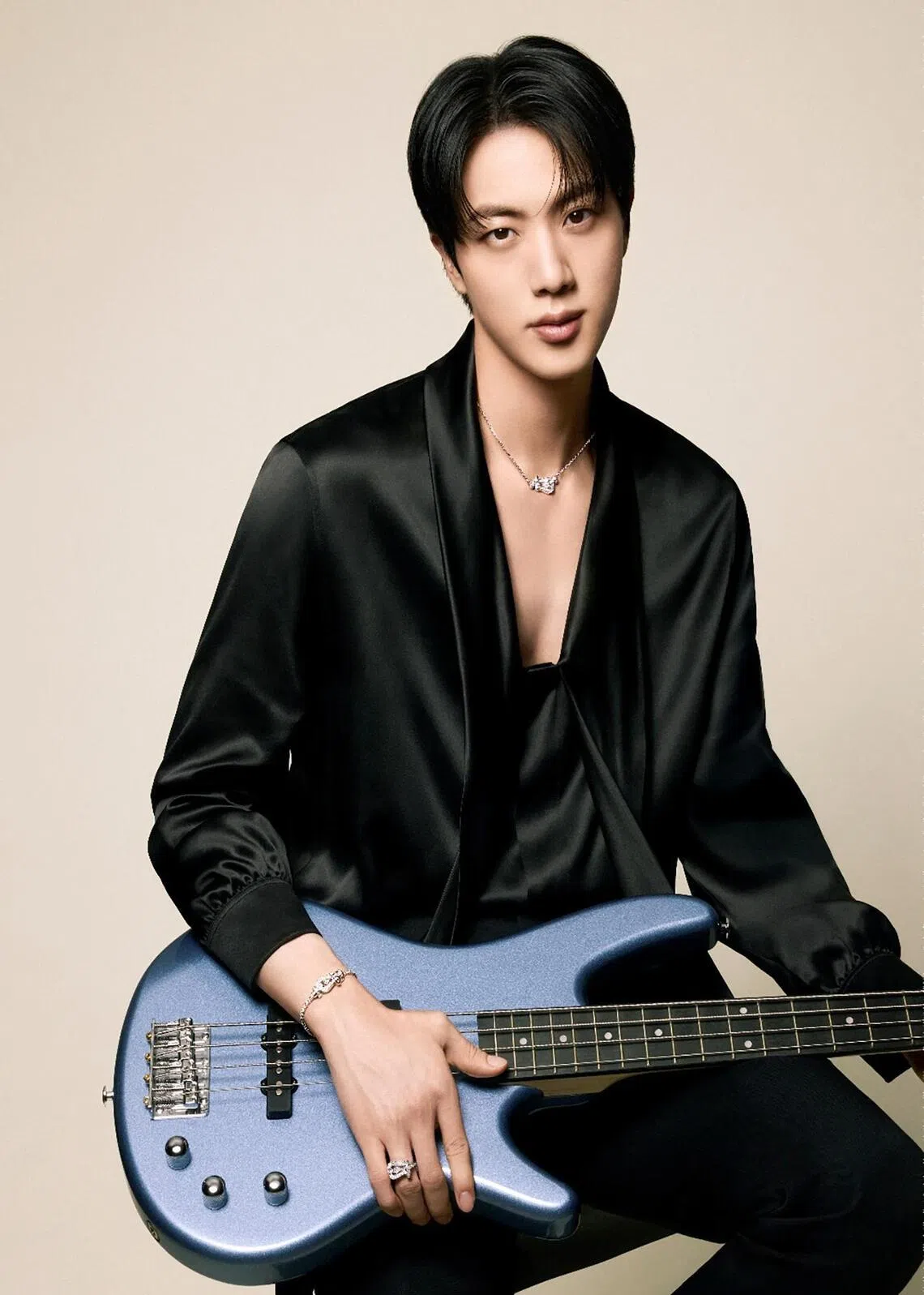 Jin is global brand ambassador for jeweller Fred.