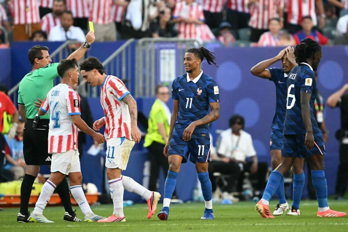 France lose appeal against Michael Olise booking at World Cup
