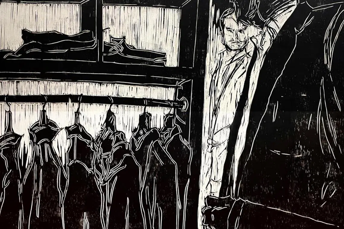 Artwork Reflection, 2022 by Zhang Fuming.