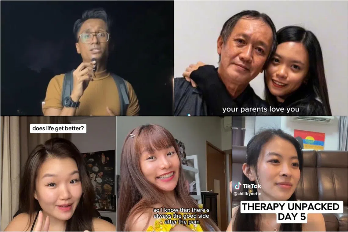 (Clockwise from top left) Influencers Fauzi Azzhar, Lisa Intan, Jeannette Qhek, Alyssa Lie and Leona Ziyan.