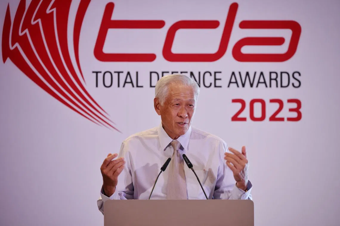 Defence Minister Ng Eng Hen said it was easier this year to convince Singaporeans that the country’s national defence strategy is necessary.