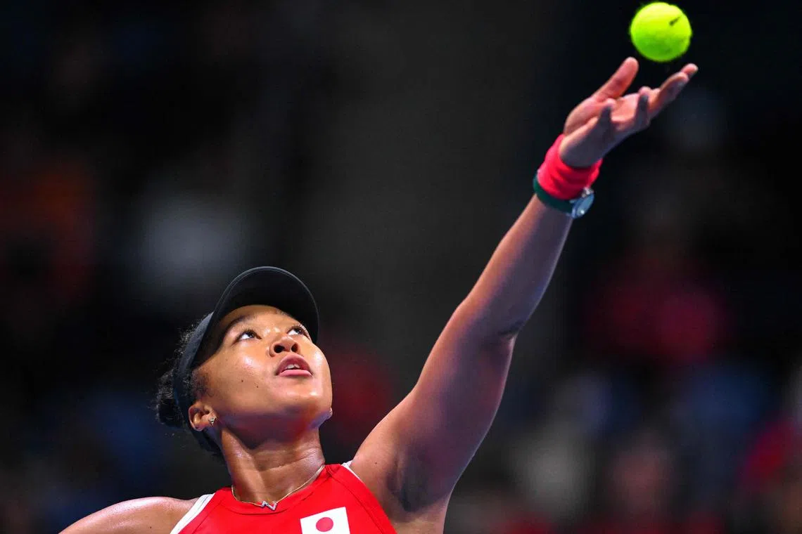 Japan’s Naomi Osaka returned to action in January after taking a 15-month break from the tour due to maternity leave.