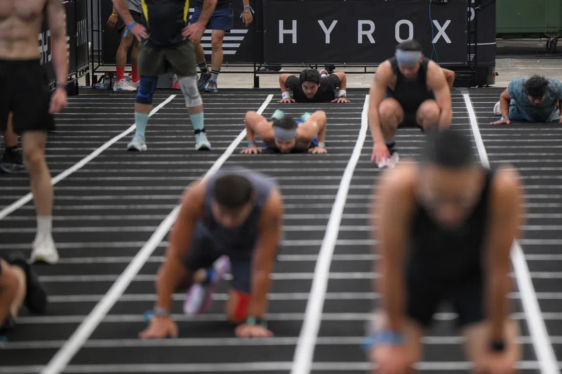 straitstimes.com - hyrox fitness racing: growth and olympic ambitions