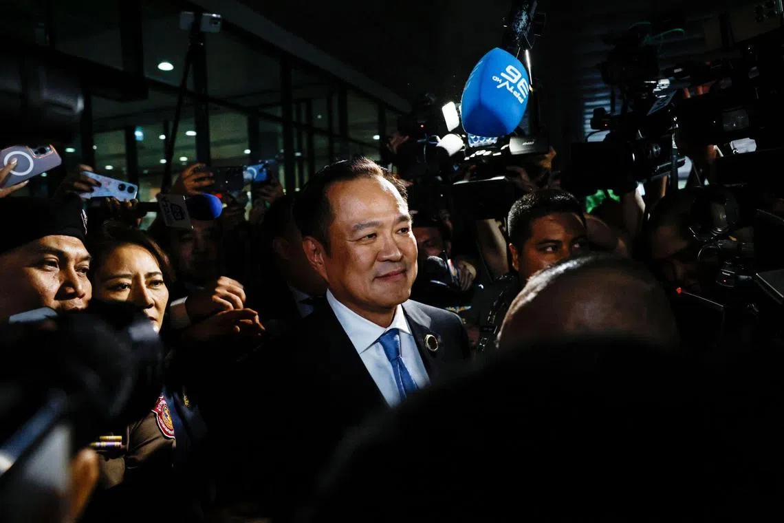 When asked about Cabinet formation on Sept 5, Mr Anutin Charnvirakul told reporters that “everything is ready”. 