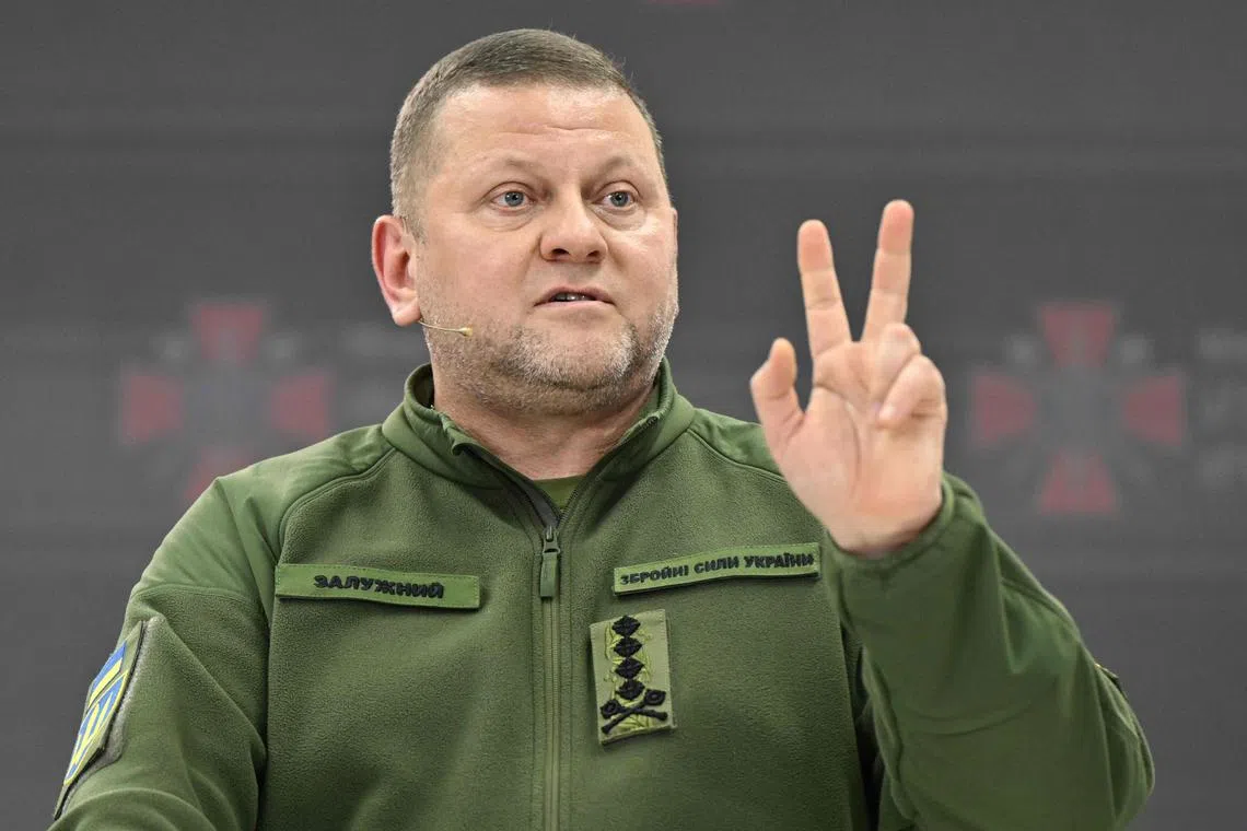Kyiv's top general Valeriy Zaluzhnyi will remain on President Volodymyr Zelensky's team.