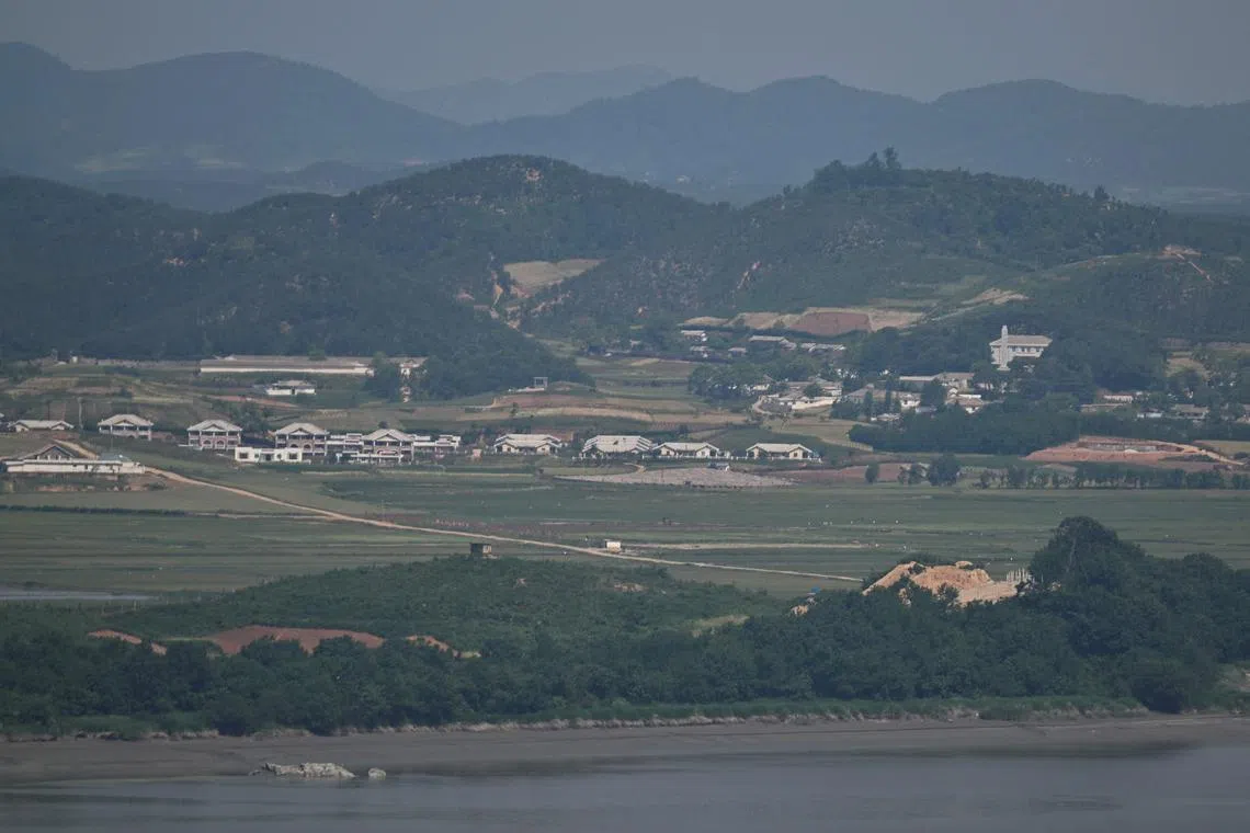 North Korea also said that warning broadcasts from the South Korean military in the border region were increasing.