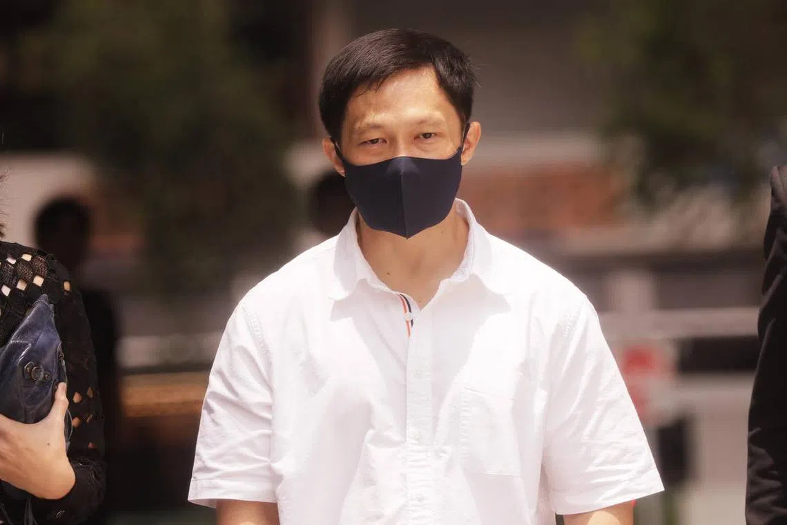 Karl Liew pleaded guilty to one charge of giving false information to a public servant.