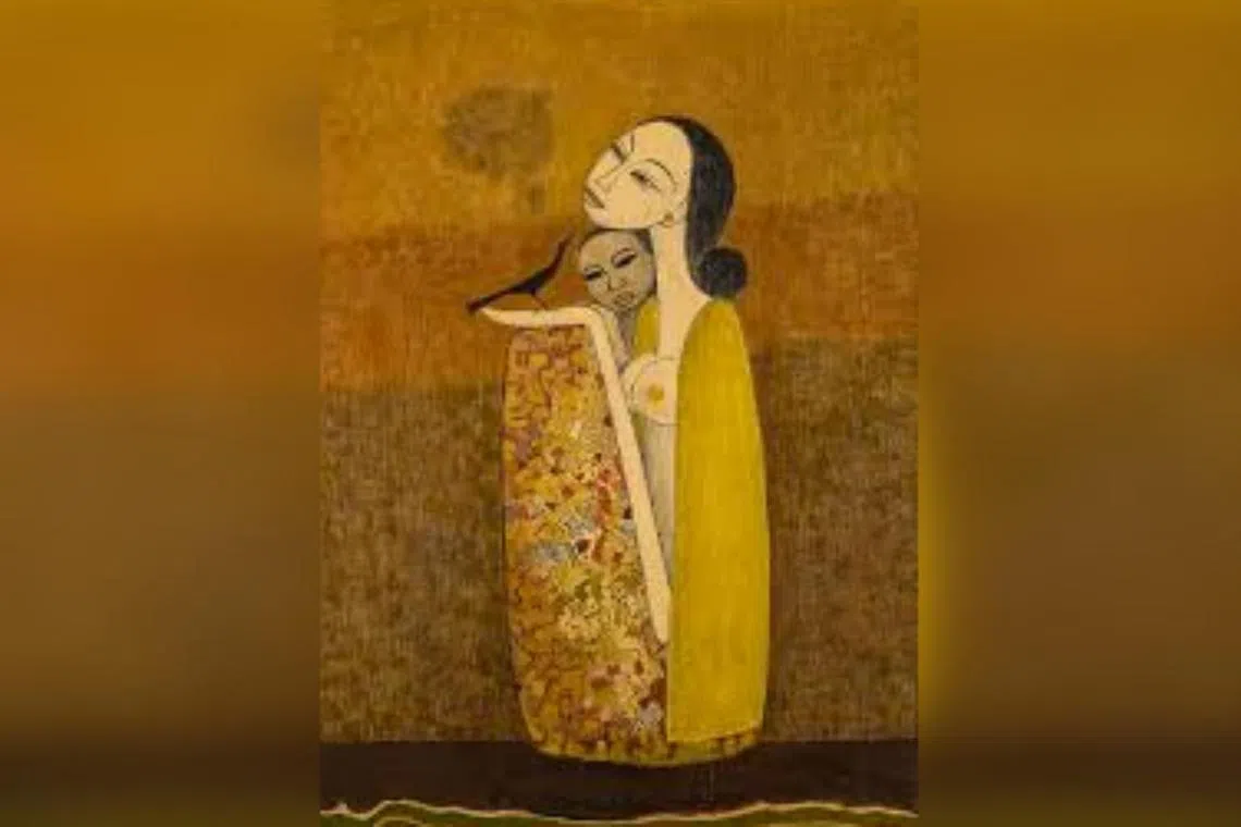 Cheong Soo Pieng’s Mother And Child (1973) more than doubled its pre-sale estimate.