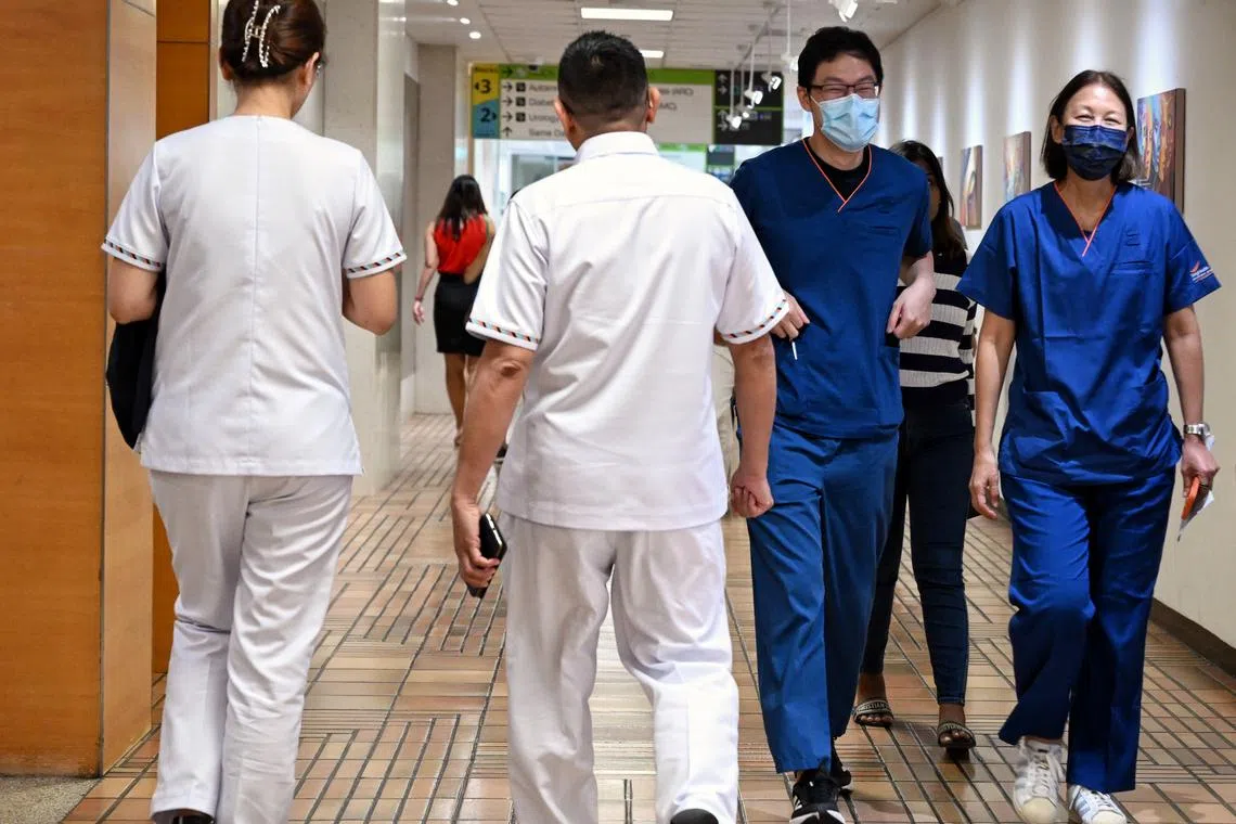 The Health Ministry said that healthcare staff will continue to receive annual salary increments, which aim to keep salaries in pace with inflation.