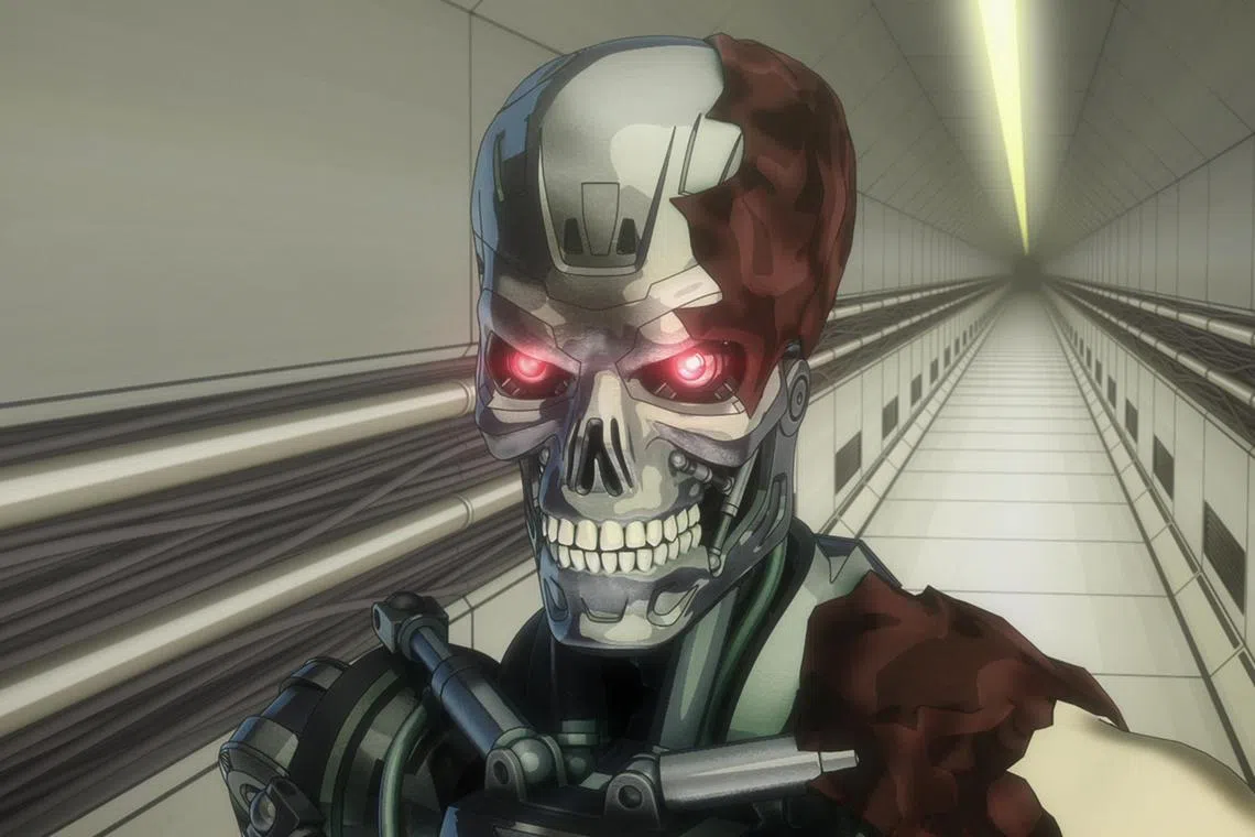 Timothy Olyphant voices The Terminator in Terminator Zero

source: Netflix