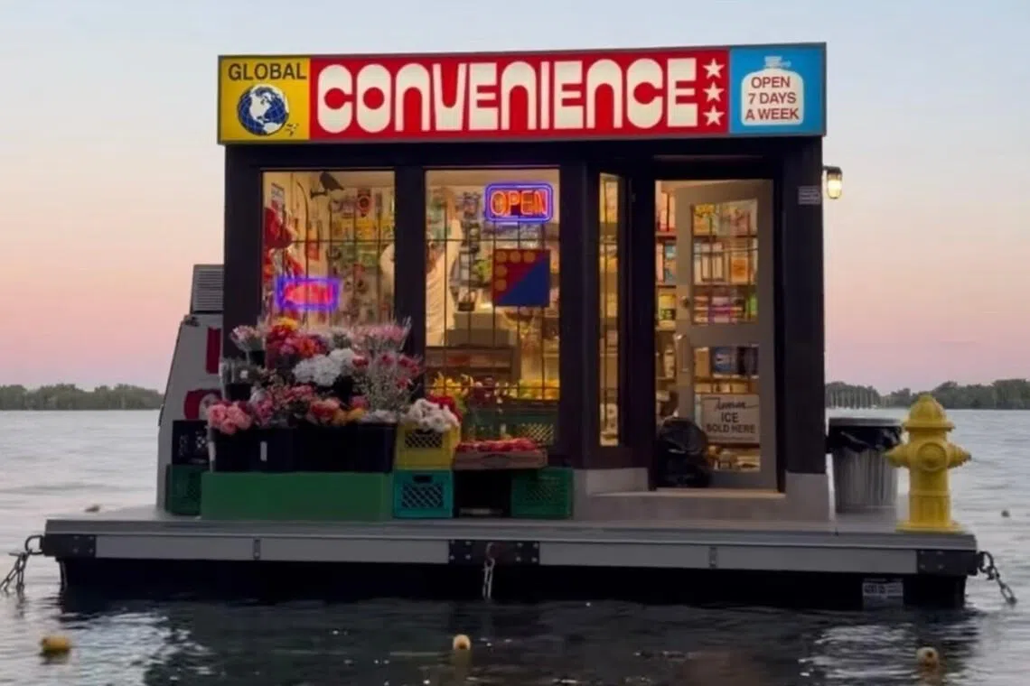 Called Global Convenience, the store is fully stocked with essentials one would usually find at a grocery store.