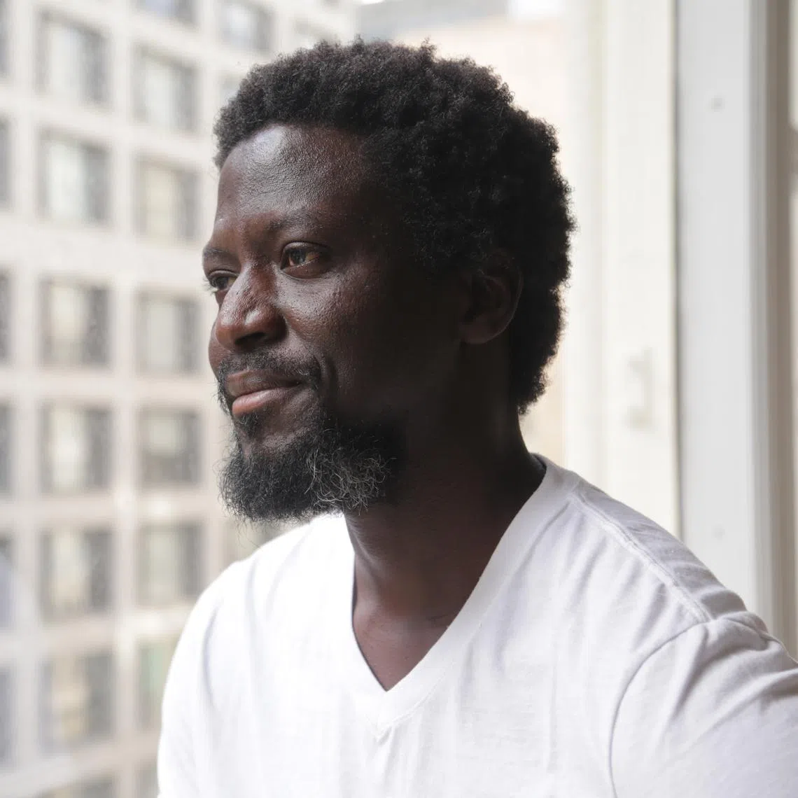 Ghanaian artist Ibrahim Mahama 