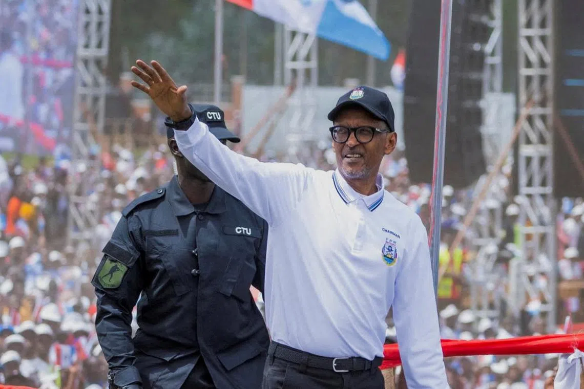 Kagame expected to cruise to fourth term in Rwanda election | The ...