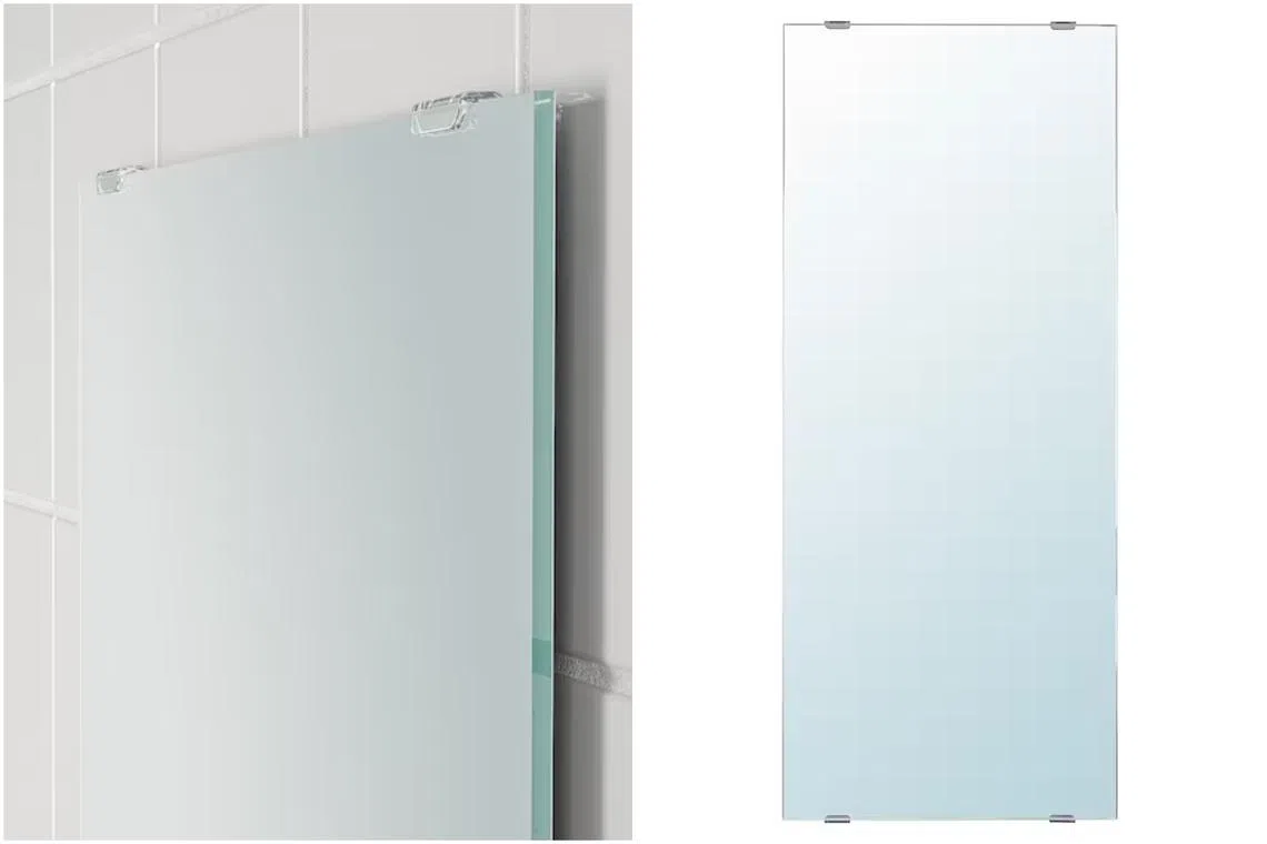 Some of the fittings that attach the mirrors to the wall have been breaking, leading to some mirrors unexpectedly falling.