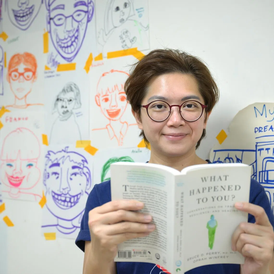 sftalk20/ST20251209_202547400842/Ng Sor Luan/Lin Shiyun, founder of Tak Takut Kids Club on what she is reading.