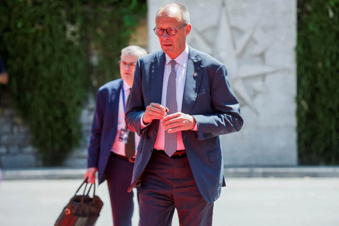 EU must be ready and able to expand, Merz says at summit with Balkan leaders