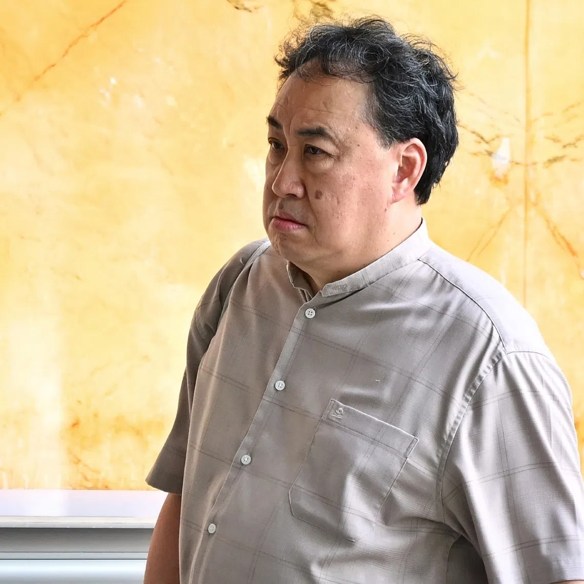 Lim Tean arriving at the High Court on July 15. He was arrested on Aug 6 in Johor Bahru after failing to turn up in court in Singapore.