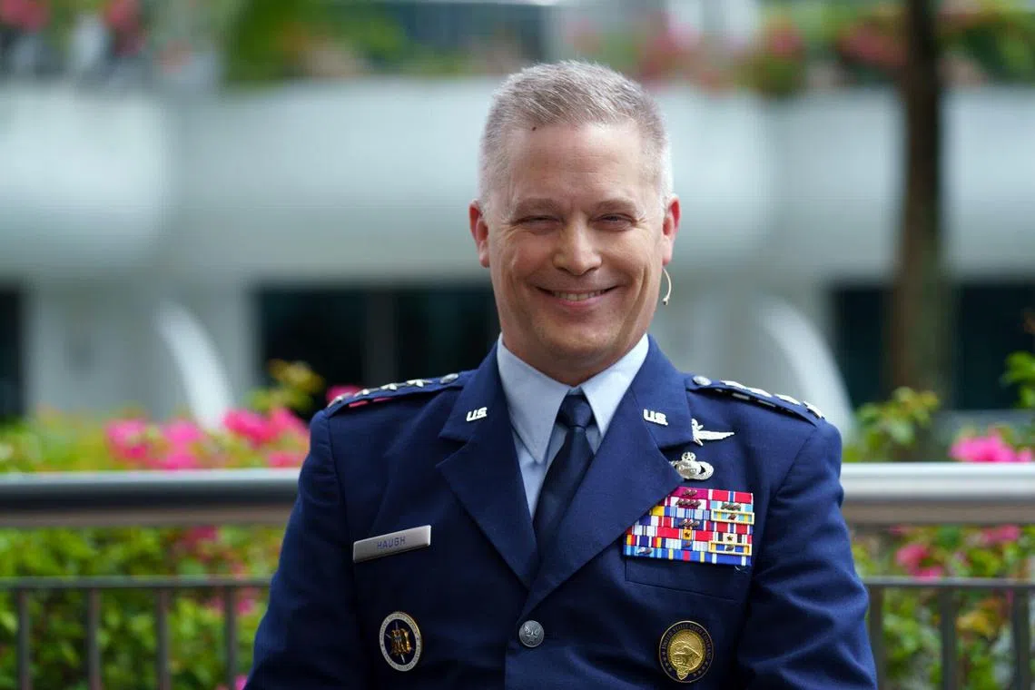 General Timothy Haugh is commander of the US Cyber Command and director of the US National Security Agency.