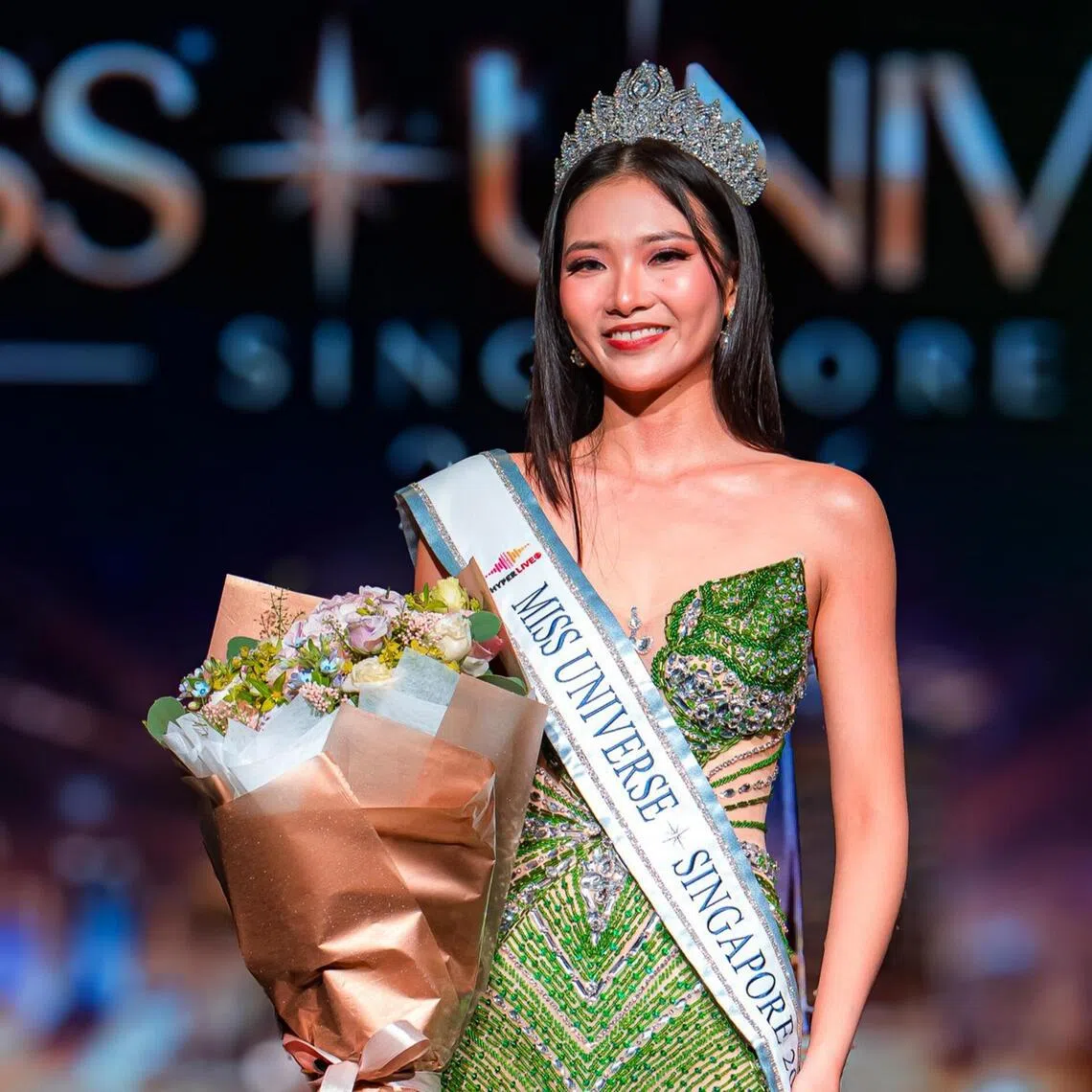 Miss Universe Singapore 2026 Vion Erico Tan will represent Singapore at the 75th Miss Universe finals in Puerto Rico.