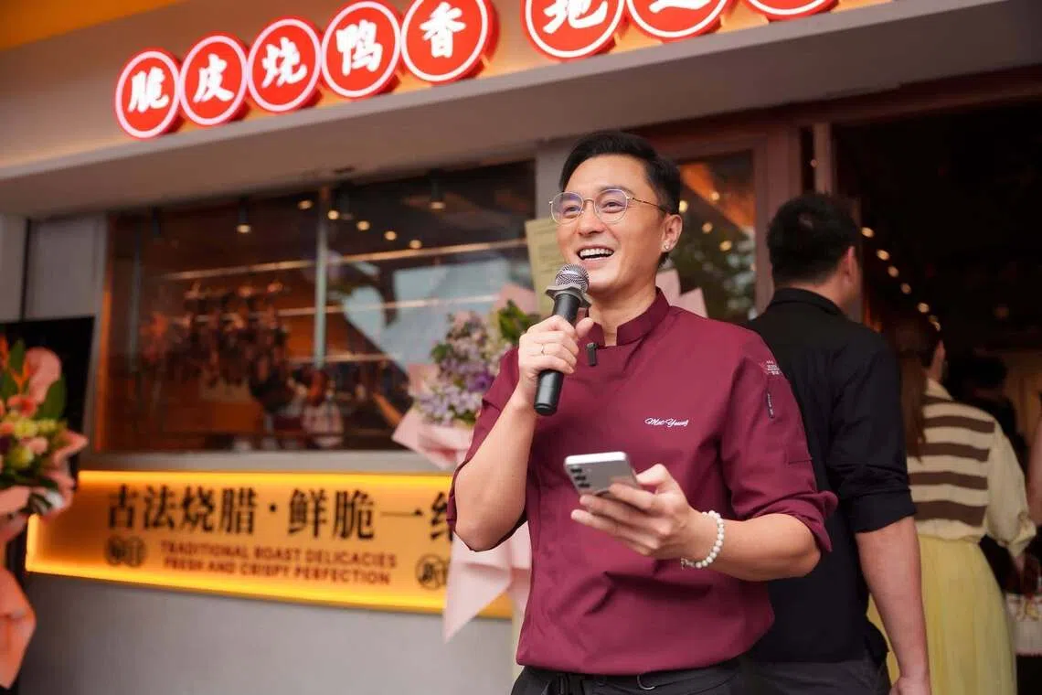 Mat Yeung officially opened his Hong Kong-style roast meat restaurant in Selangor on Aug 14.