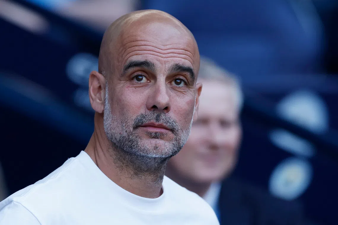 Pep Guardiola during his last match with Manchester City in May 2026. Guardiola broke his silence on Sept 30 - 24 hours after the club was found guilty of financial rule breaches that could see its future thrown into doubt.