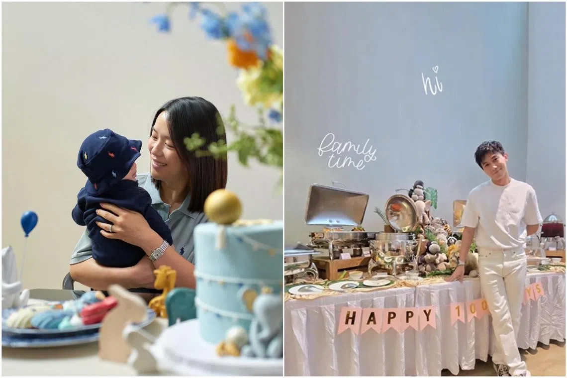 Rebecca Lim gave birth to her son on Jan 3, while Desmond Tan welcomed his daughter on March 5