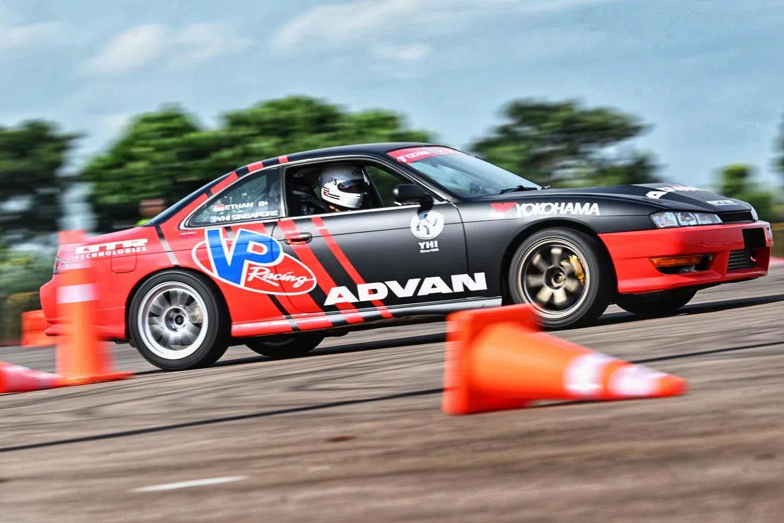 O participante mais jovem, Ethan Yoh, 21 marcou o terceiro momento mais rápido entre todos os pilotos durante os testes do Sprint Fest realizados no Changi Exhibition Centreon, em 24 de maio de 2025.